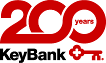 An image of the KeyBank Bicentennial logo.